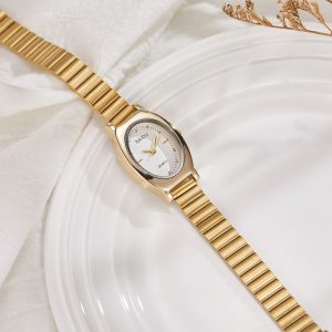 New oval fashion luxury watch alloy decoration simple cross-border foreign trade wholesale women's watch