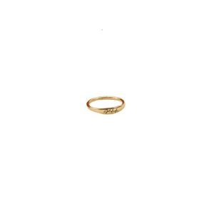 Vona cross-border exclusive for custom European and American simple rings, personalized signature engraving rings, minimalist rings