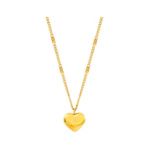 South Korea Dongdaemun fashion personality trend cute love necklace collarbone chain necklace Internet celebrity temperament necklace female wholesale