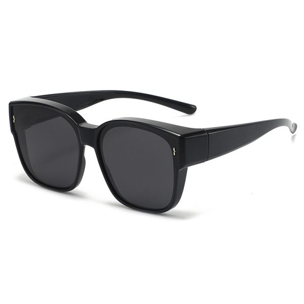 New TR square frame polarized sunglasses women outdoor driving myopia set glasses 841 Internet celebrity hot sale sunglasses wholesale men - Image 5