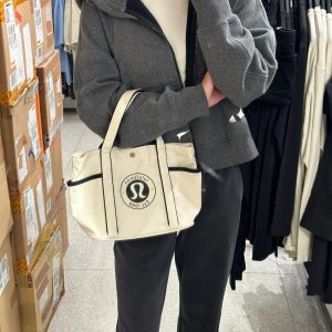 lulu Daily Mini Multi Pocket Mini Tote 6.5L Lunch Box Bag Cute Casual Handbag Lady