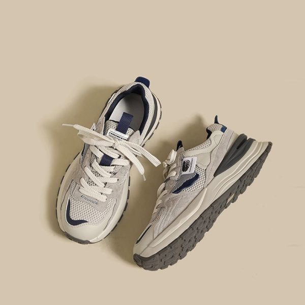 Daddy shoes women's 2025 new spring women's shoes Forrest Gump shoes women's retro gray shoes sneakers casual - Image 4