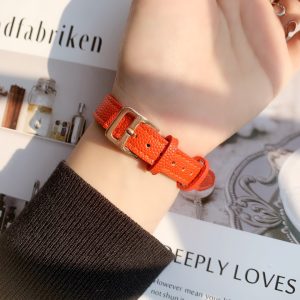Fashion square women's diamond set watch classic orange quartz watch light luxury explosive foreign trade wholesale dropship