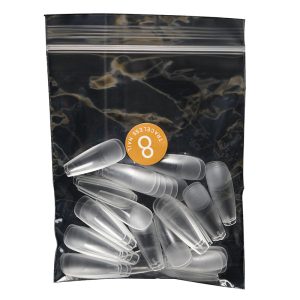 Nail number nail sheet ultra-thin and non-marking refill matte scrub-free sharpening long pointed nails extension nail nails