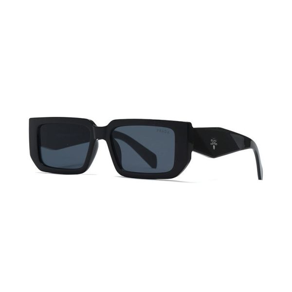22012 new fashion small frame sunglasses men's and women's trend street shooting sunglasses rectangular sunglasses