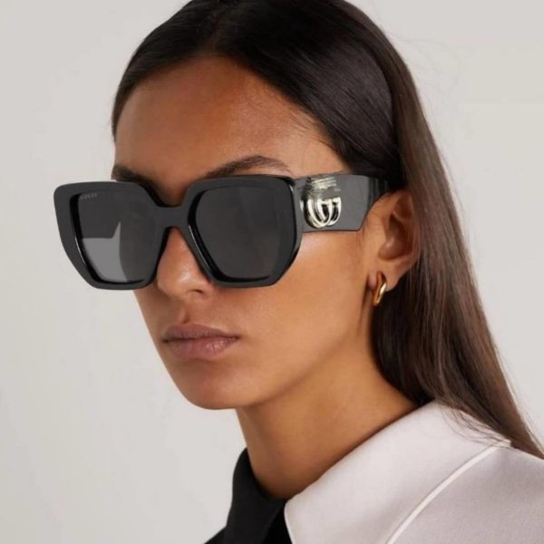 Sunglasses women's high-end sense of face small UV protection large frame retro cat-eye glasses 2025 new sunglasses men