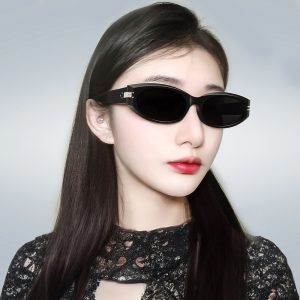Flowers and teenagers with the same GM sunscreen sunglasses, women's high-end cat's eye, European and American Internet celebrity sunglasses, UV protection