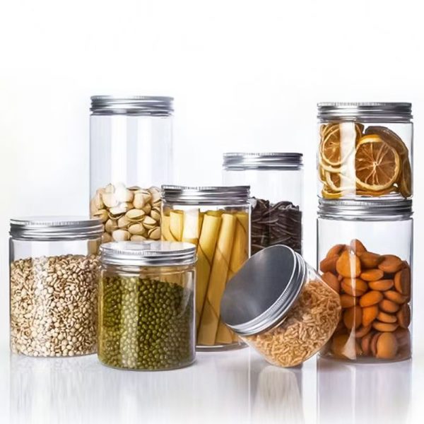 75 Ports Transparent Plastic PET Sealed Jar Wide Mouth Plastic Bottle Transparent Empty Jar Kitchen Storage Sealed Jar In Stock - Image 2