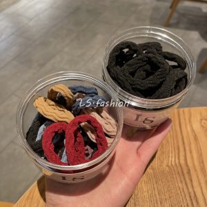 Dongdaemun basic model 20 rubber bands female hair ring Korean net red head rope head ring Korean version headwear hair accessories female