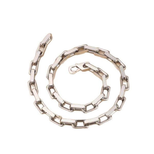 European and American hip-hop personality clavicle chainCuban chain, slub chain, men's necklace, luxury and versatile, couples, the same accessories, trendy - Image 5