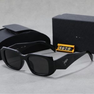 P family sunglasses, female Xiaohongshu, Internet celebrities, European and American fashion, the same personality, irregular color-blocked sunglasses, men and women
