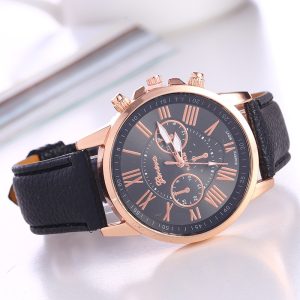 Foreign trade fashion watch belt ladies watch women's watch women's multi-color belt rose gold quartz women's watch cross-border wholesale