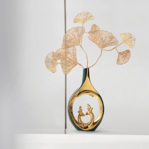 Light luxury, high-end living room, vase ornaments, creative home entryway, wine cabinet, TV cabinet, shoe cabinet, decorations, housewarming