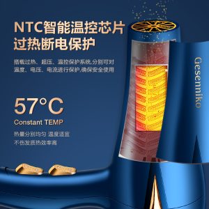 New barber shop constant temperature high wind power hair dryer blue light fast drying hair care high power household hair dryer batch hair