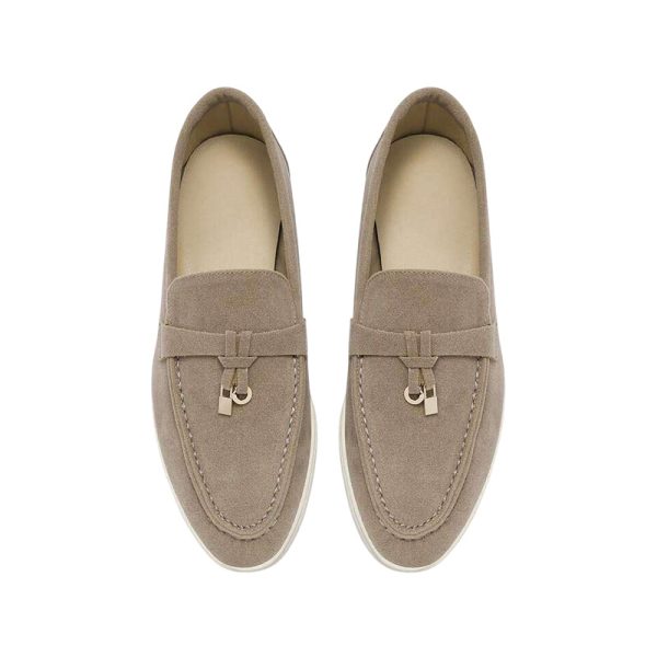 2025 spring and autumn cross-border European and American fashion flat comfortable loafers one-foot slip-on shoes spot wholesale - Image 2