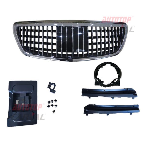 Applicable to 16-25 Mercedes-Benz Vito upgraded Maybach kit vito modification surround VS680 front and rear bar rear lip - Image 3