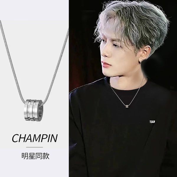 Xiaoman waist necklace men's trendy clavicle chain, men's light luxury, niche high-end boys' accessories, send boyfriends