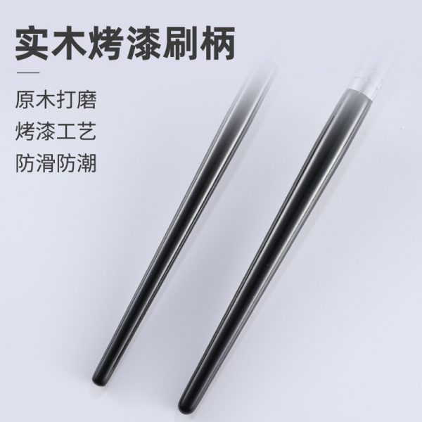 Cangzhou horsehair eyeshadow brush, animal fur eye details, smudge, makeup brush, sickle brush, fingertip nose shadow brush, oblique head - Image 4