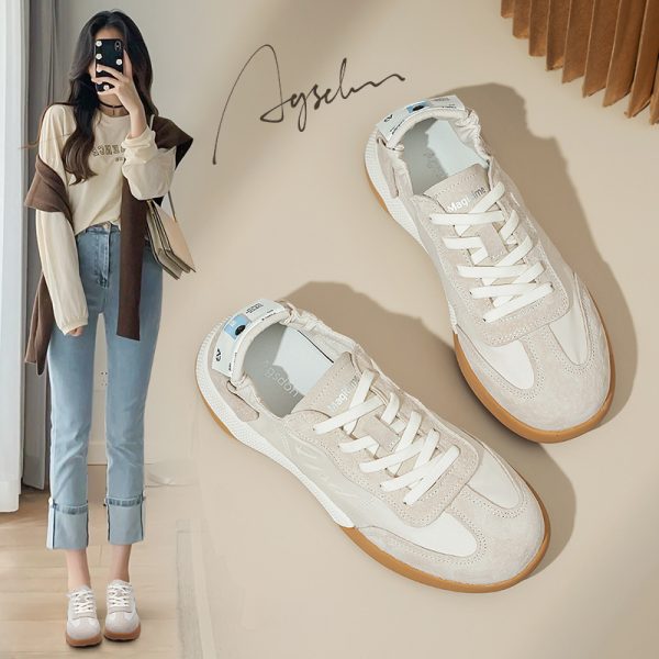 Ogu Lion Forrest Gump Shoes Women's 2025 Summer New Retro Style Lightweight Soft Sole Sneakers Training Shoes