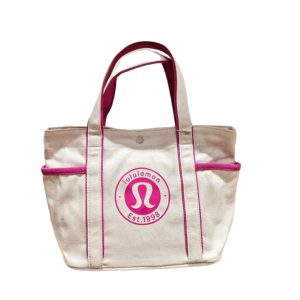 lulu Daily Mini Multi Pocket Mini Tote 6.5L Lunch Box Bag Cute Casual Handbag Lady