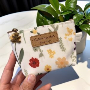 Cartoon waterproof oxford cloth mini coin purse card holder girls coin lipstick headphones car key storage pouch