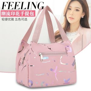 Japanese and Korean handbags, loose change, mobile phone bags, new canvas bags, women's bento bags, mommy small cloth bags, hand-carried bags, women's bags