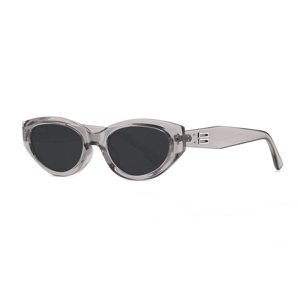 Jennie new gm retro cat eye sunglasses female small face sense of luxury small frame european and american street photography hot girl sunglasses - Image 3