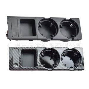 For BMW 3 Series E46 323i 318I 320I Car Interior Mid-console Storage Box Water Cup Holder