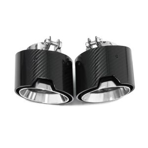 For BMW G20 G21 320d 320i 330i MP Carbon Tail Throat Exhaust Nozzle Muffler