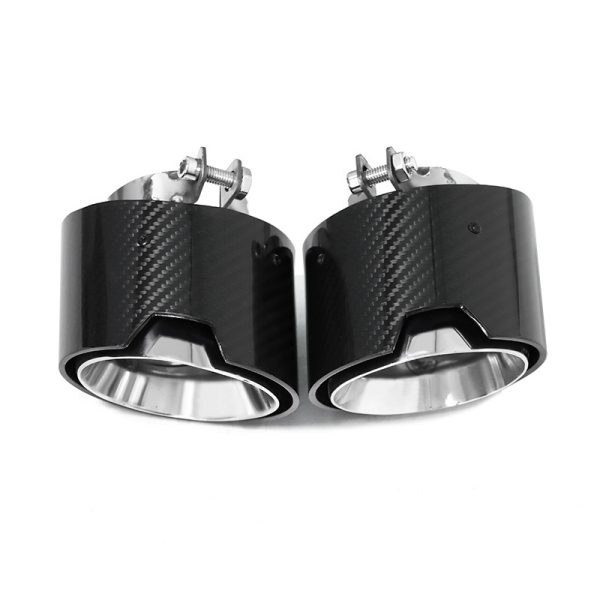 For BMW G20 G21 320d 320i 330i MP Carbon Tail Throat Exhaust Nozzle Muffler - Image 5