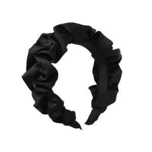 Bailu with the same heightened skull crest fold headband women's spring and summer hairpin shows the face of the small face wash headband 2025 new model