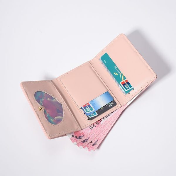 Korean version of ladies wallet short girl simple student multi-card clutch bag new wallet coin purse wholesale - Image 4