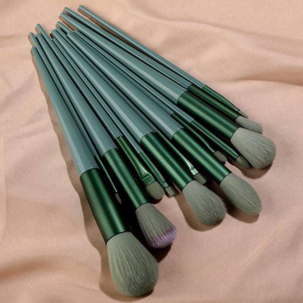 New 13pcs Sijiqing makeup brush set portable soft hair blush brush eye shadow brush full set of beauty tools - Image 4