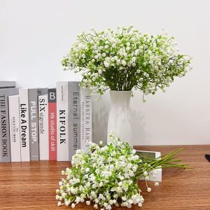 Gypsophila fake flowers simulation flowers high-end decorative bouquet living room decoration hand holding flowers plastic flower photo props
