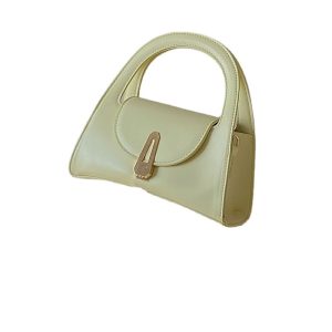 Niche design, high-end retro lock handbag, women's Korean style, temperament, versatile fashion, shoulder bag, crossbody bag, trendy