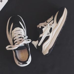 Forrest Gump Daddy Shoes New Spring and Autumn Fashion Thick-soled Women's Shoes Cross-border Wholesale Casual Sports Tall Little White Shoes
