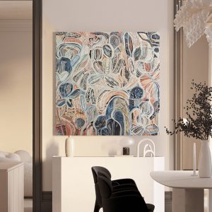 Nordic wabi-sabi style hanging paintings, living room, hallway, murals, simple modern abstract art, large floor decoration paintings