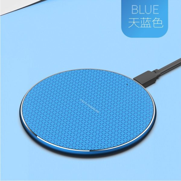 The cross-border TypeC charging cable desktop ultra-thin wireless charging tray is suitable for Apple series mobile phone fast charging chargers - Image 2