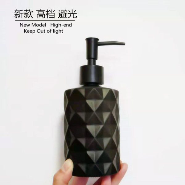 Hotel hand sanitizer bottle press bathroom shower gel shampoo bottle empty bottle lotion laundry detergent sub-bottle set - Image 5