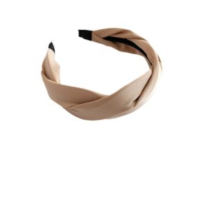 French elegant twist headband, high-end sense of high-end, high skull crown, simple hair volume, simple retro hairpin, women's headband, hair ornament, headgear
