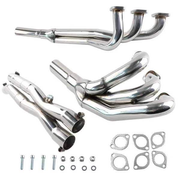 The exhaust head section of the exhaust system is suitable for 88-93 BMW E30 320I 323I 325I 325IX M20 - Image 2
