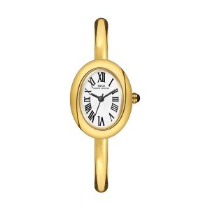 IBSO bracelet, quartz watch, small dial, niche light luxury temperament, Roman scale, oval, vintage cross-border, 1189
