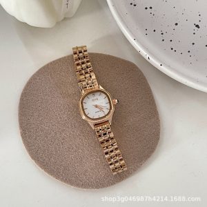 IEKE French vintage summer women's watch women's simple square temperament watch versatile fashion quartz watch