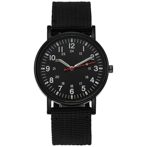 2022 New Luminous Men's Watch Men's Watch Nylon Woven Strap Casual Sports Watch Watch Factory Batch Found - Image 2
