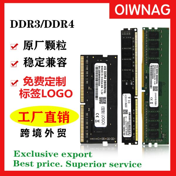 Wholesale Laptop Memory Desktop Memory DDR3 DDR4 Memory Wholesale