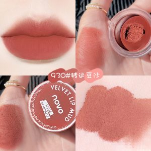 novo lip clay niche brand heroine lip clay affordable student lip clay i lip gloss summer lip gloss student model