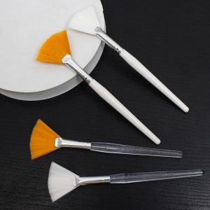 Beauty tools, fan-shaped brushes, fruit acid brushes, makeup brushes, beauty mask brushes, retouching essence brushes, single bag wholesale