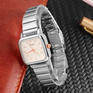 Manufacturer Wholesale Watches Women's NAIDU Series French Vintage Small Square Steel Strap Watch Women's Quartz Watch