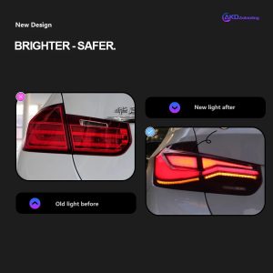 Suitable for 13-18 BMW F30 LED tail lamp F35F80 tail light 318i 320i 325i 330i styling