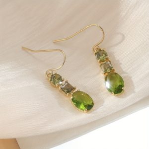 Cross-border Duoduo hot selling retro boho style earrings copper simple retro versatile fashion women's earrings